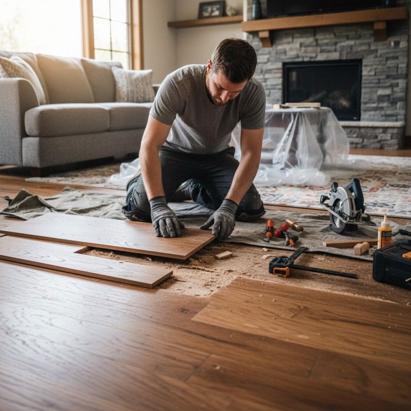 Hardwood Flooring Repair
