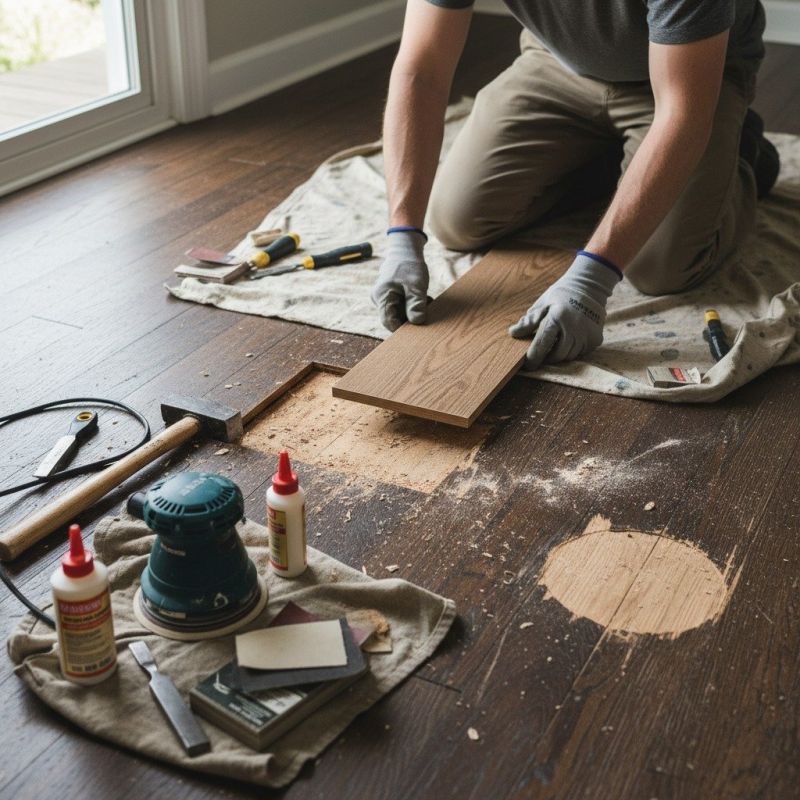 Hardwood Flooring Repair