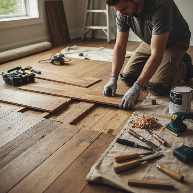 Hardwood Flooring Repair