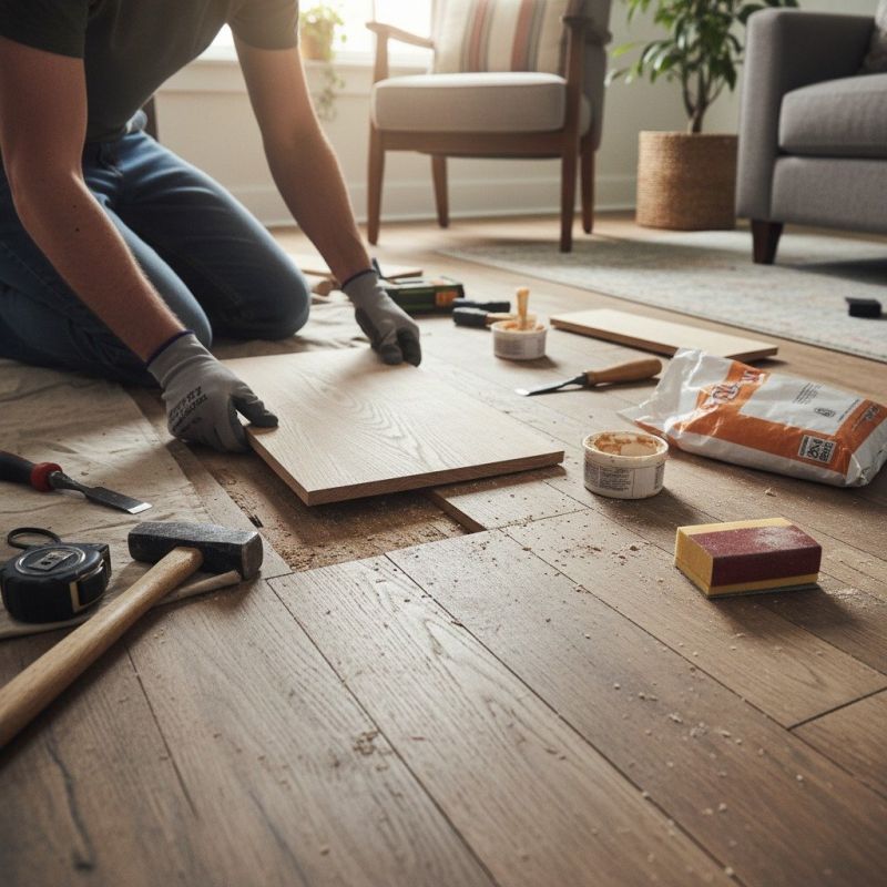 Commercial Wood Floor Repair