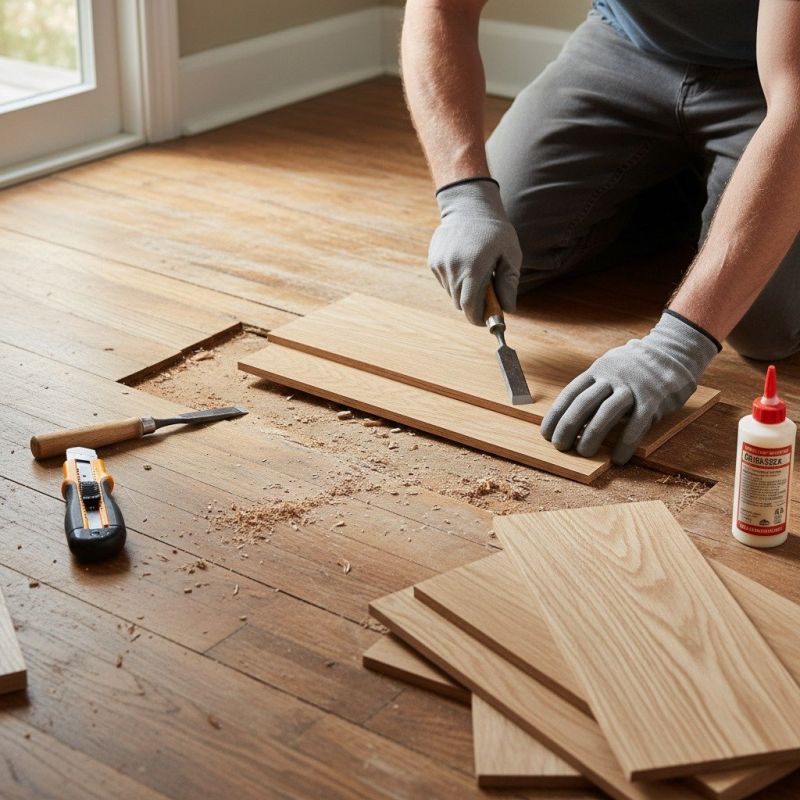 Floor Board Repair