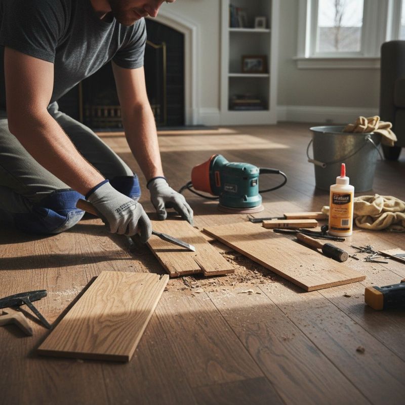 Floor Board Repair
