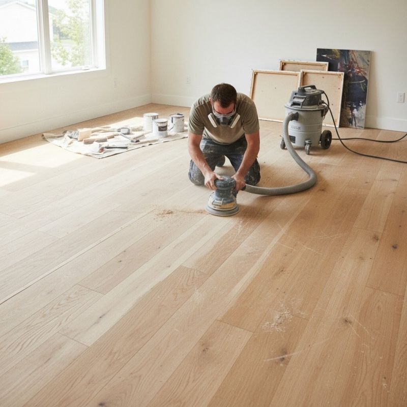Hardwood Floor Refinshing