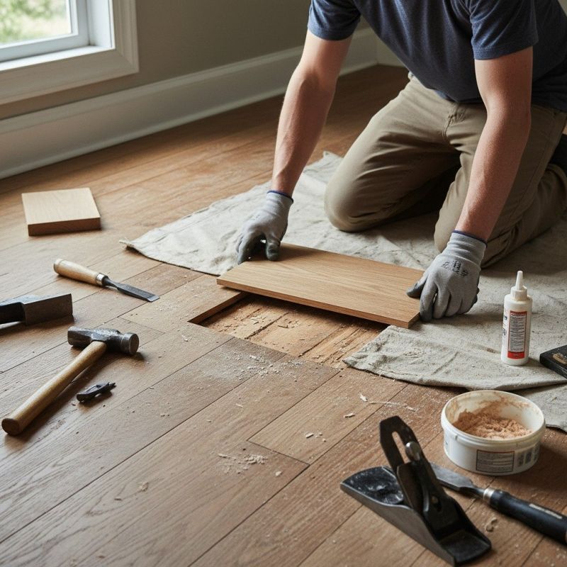 Contact About Hardwood Flooring Repair